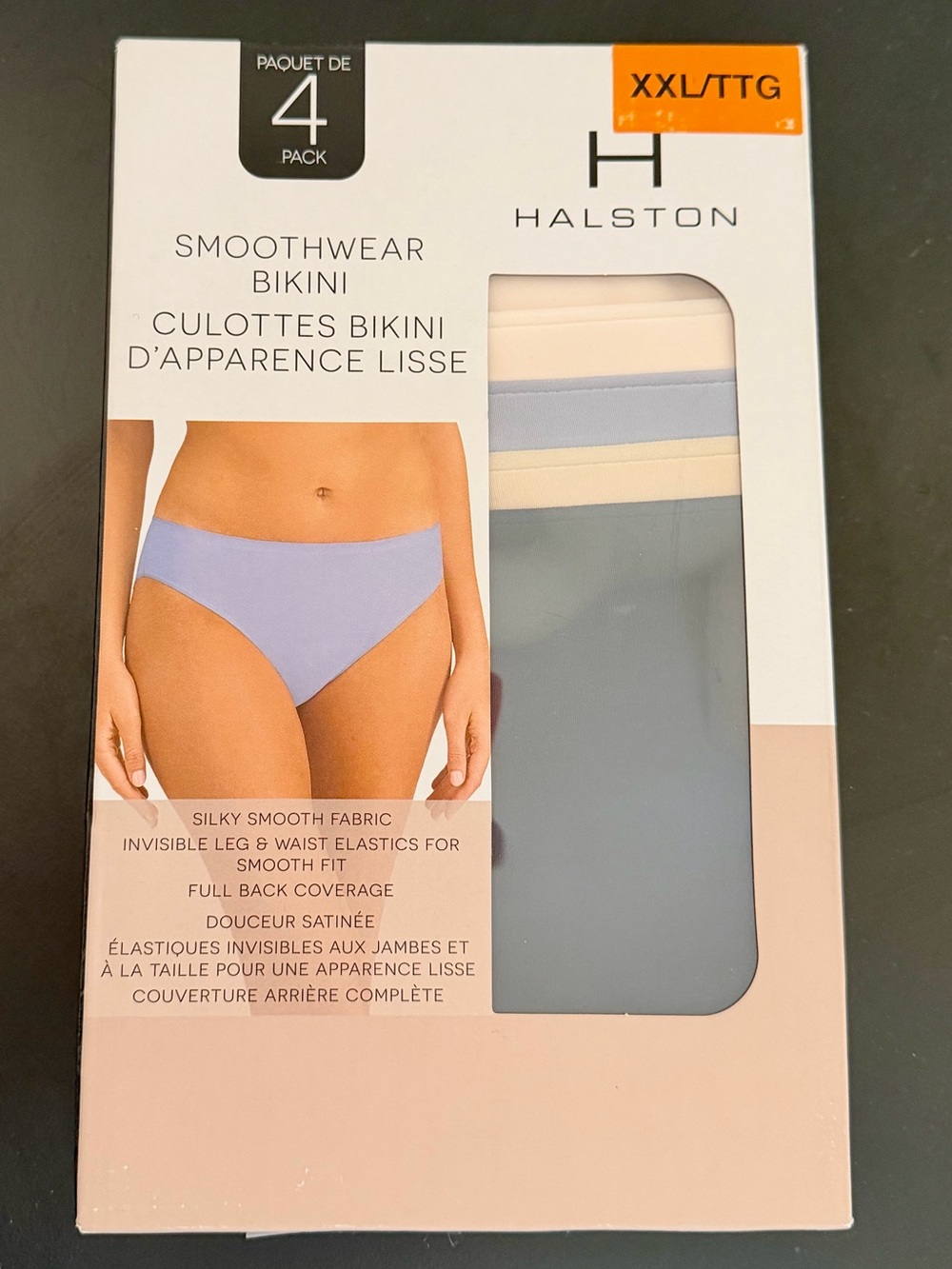 Brand New Halston Women’s Bikini Underwear Pack XXL